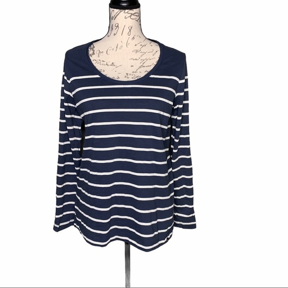 Eddie Bauer Tops - Eddie Bauer Wide Crew Neck Top